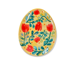 Trinity Color Me Mine Spring Time Tulip Plate