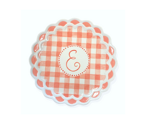 Trinity Color Me Mine Gingham Monogram