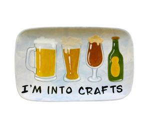 Trinity Color Me Mine Craft Beer Plate