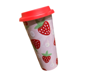 Trinity Color Me Mine Strawberry Travel Mug