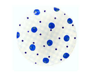 Trinity Color Me Mine Blueberry Plate