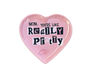 Trinity Color Me Mine Pretty Heart Plate