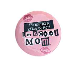 Trinity Color Me Mine Mom Dinner Plate