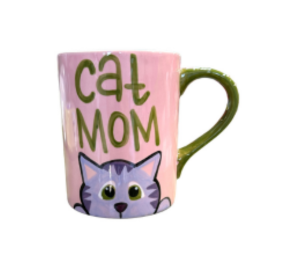 Trinity Color Me Mine Cat Mom Mug