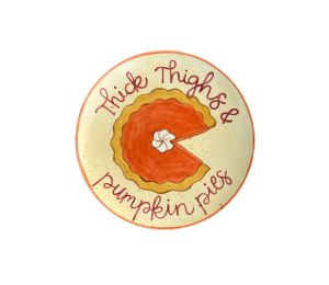 Trinity Color Me Mine Pumpkin Pie Plate