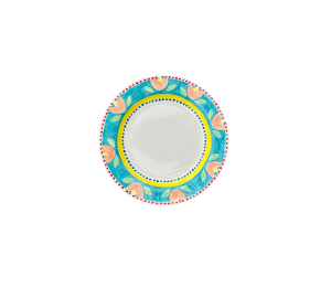 Trinity Color Me Mine Floral Salad Plate