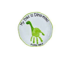 Trinity Color Me Mine Dino-Mite Dad Plate