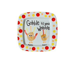 Trinity Color Me Mine Gobble Platter