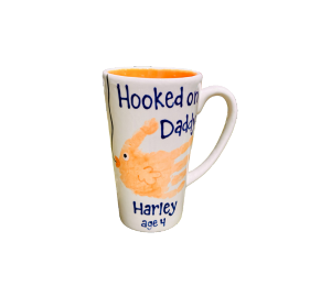 Trinity Color Me Mine Hooked on Dad Mug