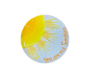 Trinity Color Me Mine Sunshine Platter