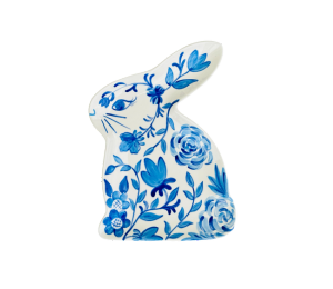 Trinity Color Me Mine Chinoiserie Bunny Plate