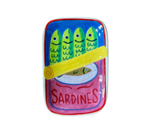 Trinity Color Me Mine Open Sardines App Plate