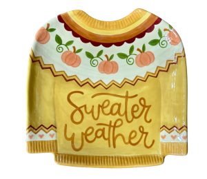 Trinity Color Me Mine Sweater Weather Plate